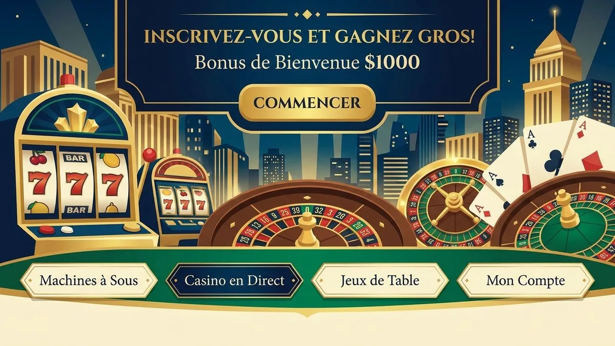 Inscription avec bonus