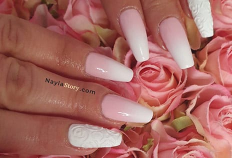 manucure mariage toulouse nail art relief
